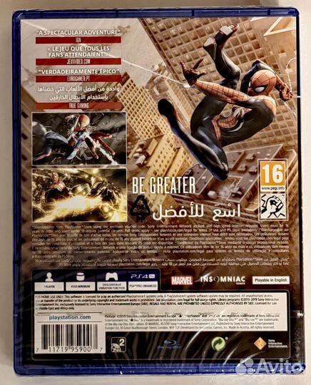 Spider-Man PS4 русский язык
