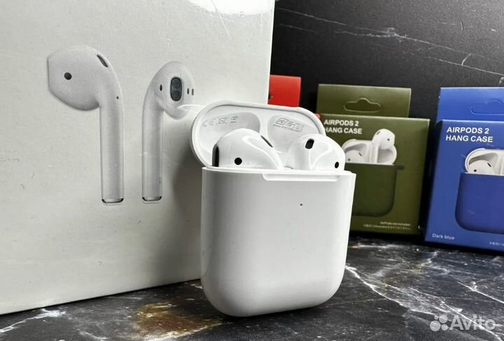 AirPods 2 Premium+ Бесплатная доставка и Чехол
