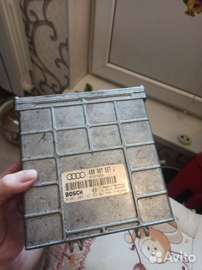 Эбу мозги двигателя audi А8 S8 AHC