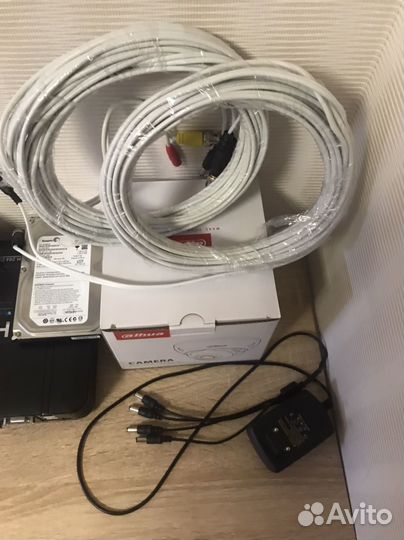 Уличный AHD комплект видеонаблюдения для дачи