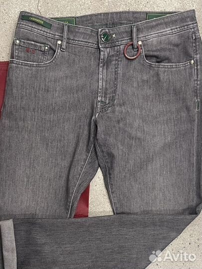 Джинсы с кашемиром Tramarossa