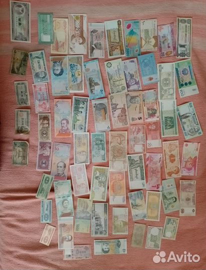 Коллекция монет, банкнот