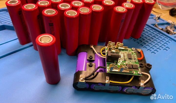 Ремонт аккумуляторов для шуруповертов, пылесосов