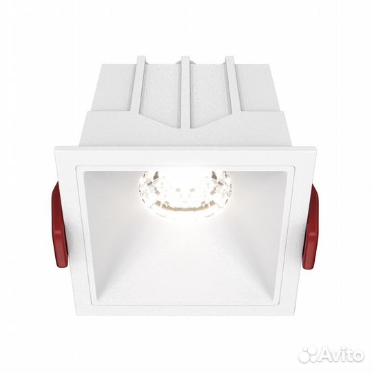 Встраиваемый светильник AlfaDL043-01-10W4K-D-SQ-W