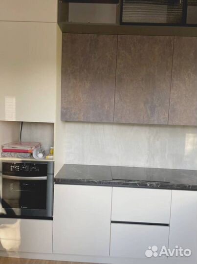 Кухонный гарнитур угловой матовый