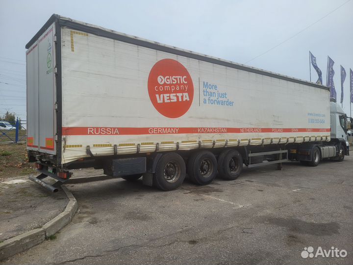 Полуприцеп шторно-бортовой Тонар 97461, 2018