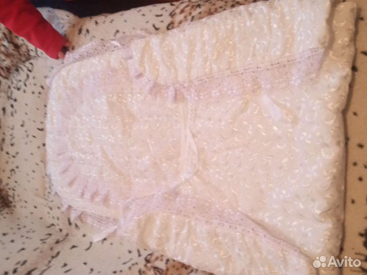 Конверт на выписку зимний для девочки