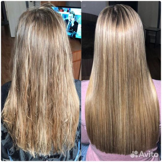 Ботокс и кератин волос