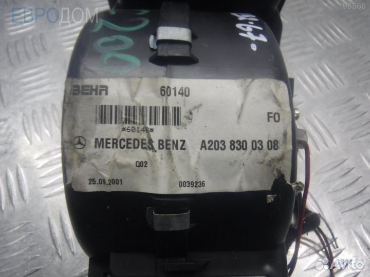 Вентилятор печки задний mercedes W203 s1108614