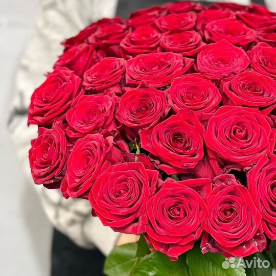 Цветы Букеты 101 Розы красные Доставка бесплатно