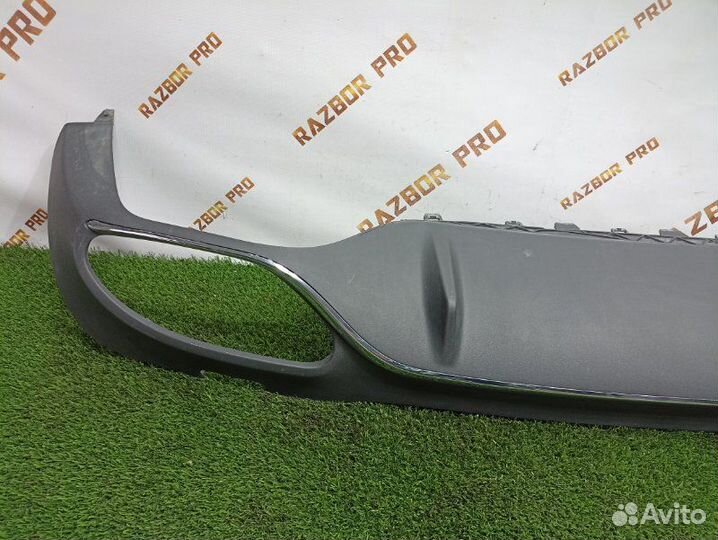 Юбка бампера, Губа бампера задняя Mercedes-Benz