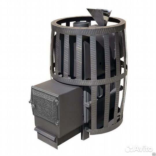 Чугунная печь для бани Березка Воевода 20 зк