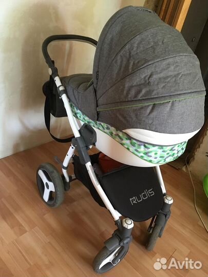 Коляска 3 в 1 Rudis