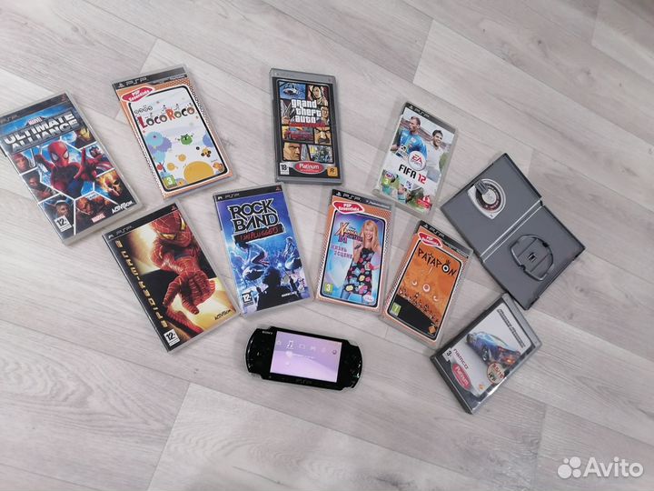 Sony psp 3008 прошитая с играми