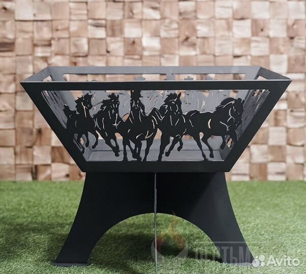 Костровая чаша мустанги