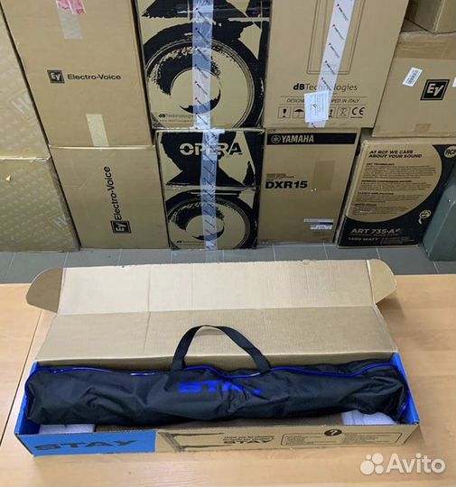 Стойка колонна для клавишных stay 185-stay 2 яруса