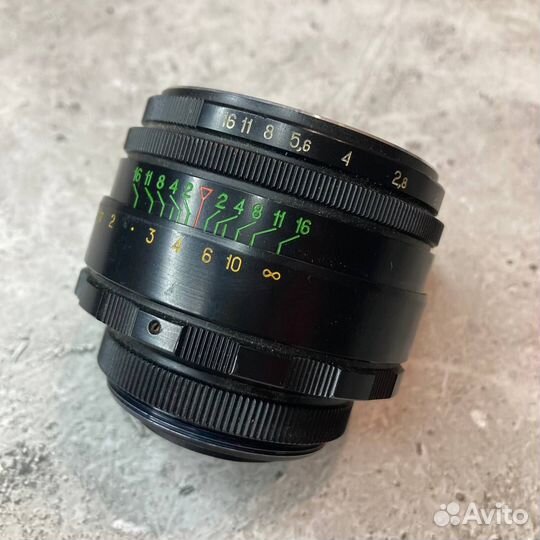 Объектив Гелиос 44-2 и переходник Canon EF EF-S