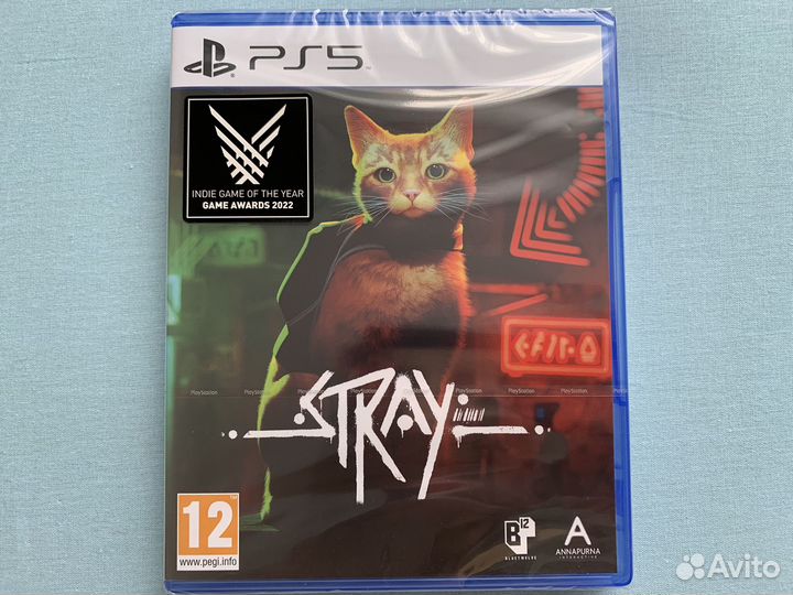 Stray Playstation 5 (Новый диск, Русские субтитры)