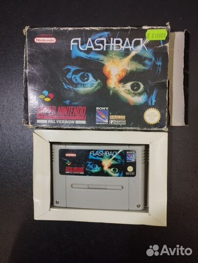 Flashback Super Nintendo Snes PAL Flash Back