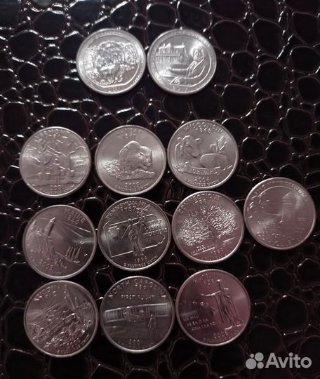 Квотеры юбилейные США