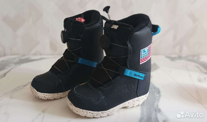 Ботинки для сноуборда детские 34 размер