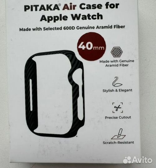 Чехол Pitaka для apple watch 40 mm