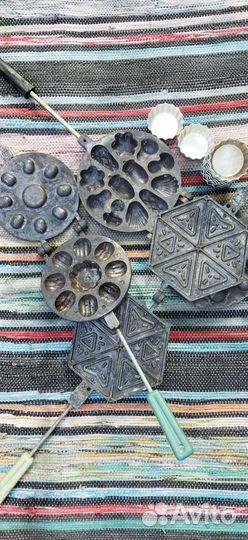 Форма для выпечки орешков СССР