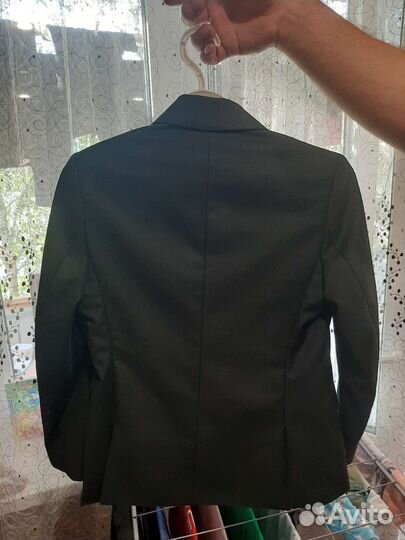 Пиджак школьный для мальчика 134