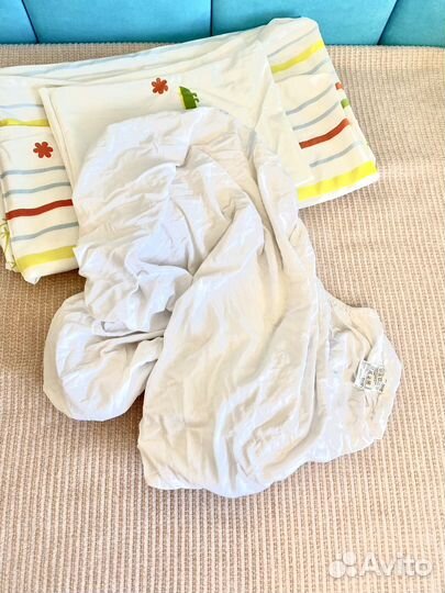 Простынь на резинке 120 60 IKEA детская