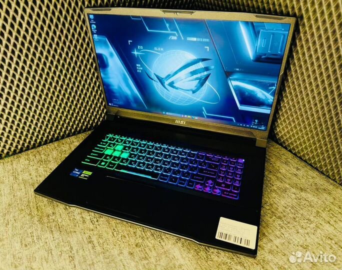 Msi Katana17.3 144Hz i7-12Gen RTX4060 16Gb DDR5 Пу