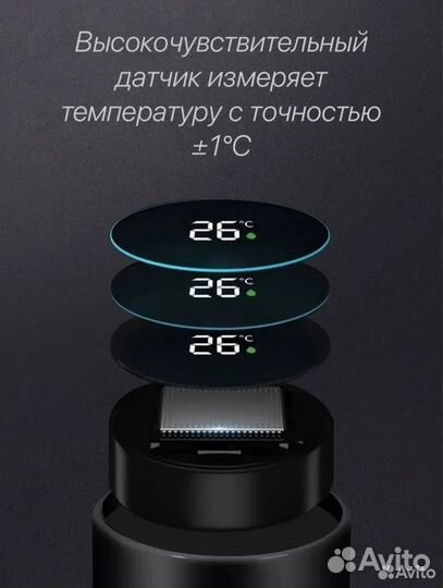 Термос oled с датчиком температуры Mini