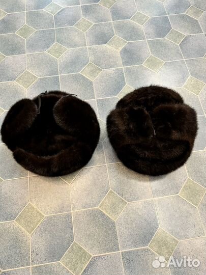 Норковая шапка мужская