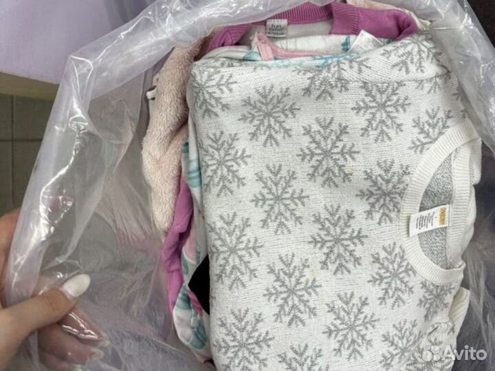 5 мешков одежды для девочки