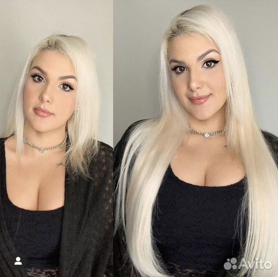 Аренда накладных волос на заколках