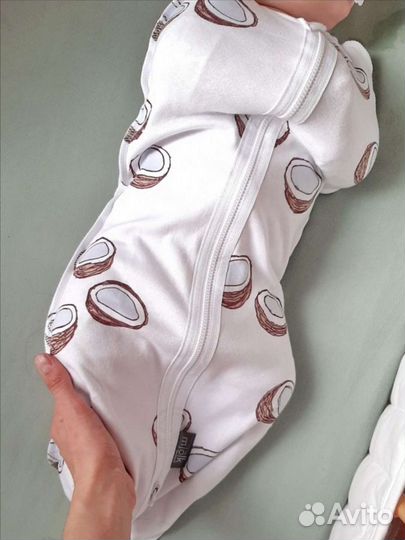 Пелёнка кокон для двойни