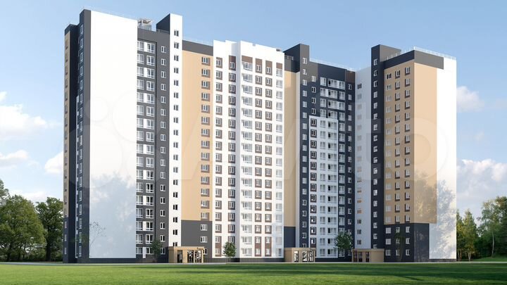 1-к. квартира, 32,9 м², 3/17 эт.