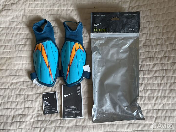 Щитки футбольные детские nike