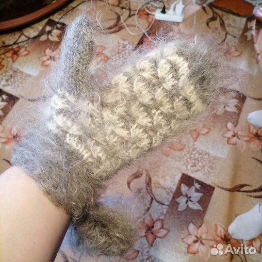 Платок шаль ручной