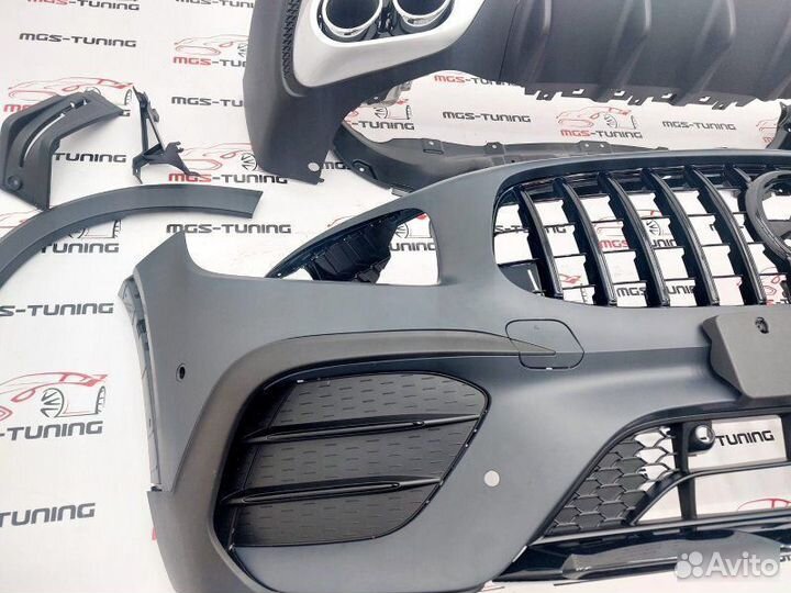 Обвес в стиле GLB45 хром Mercedes GLB-class X247