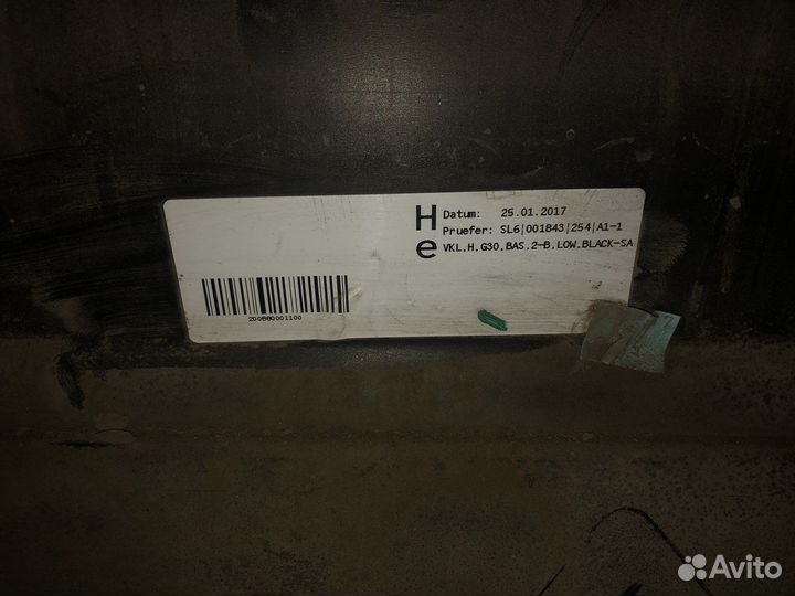 Задний бампер bmw G30