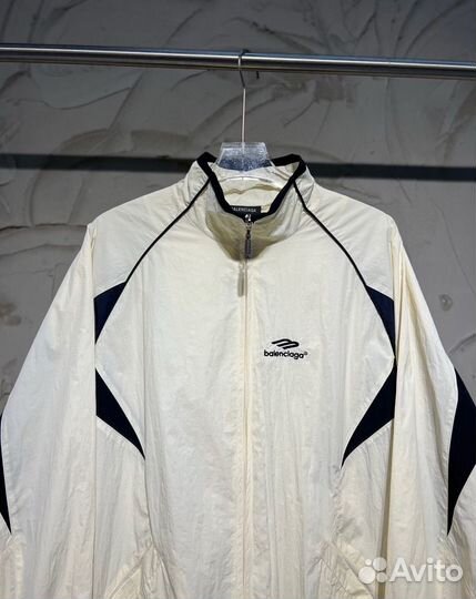 Бомбер куртка Balenciaga White винтажная