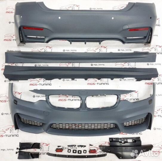 Обвес BMW 4 series f36 стиль M4 F82