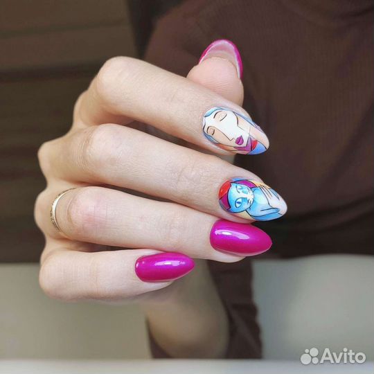 Гель-лак, маникюр, наращивание ногтей, педикюр