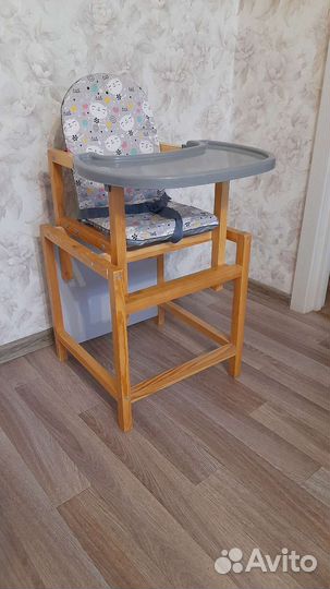 Детский стол и стул трансформер