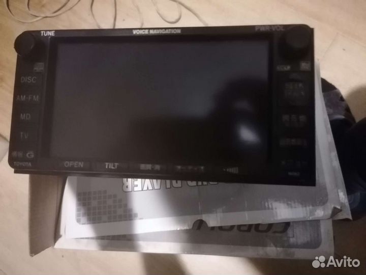 Штатная могнитола fielder 2006