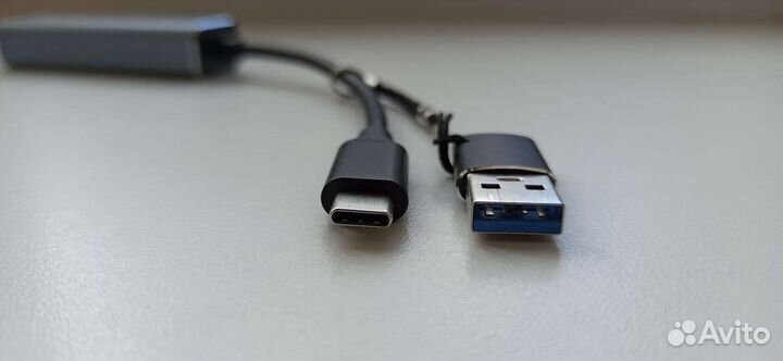 Сетевой адаптер и USB хаб D-Link DUB-2332
