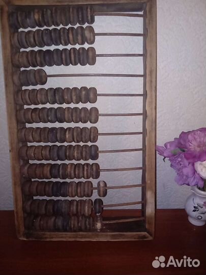 Счеты деревянные