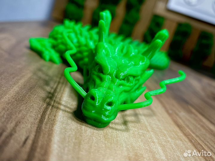 Дракон игрушка 3D подвижная