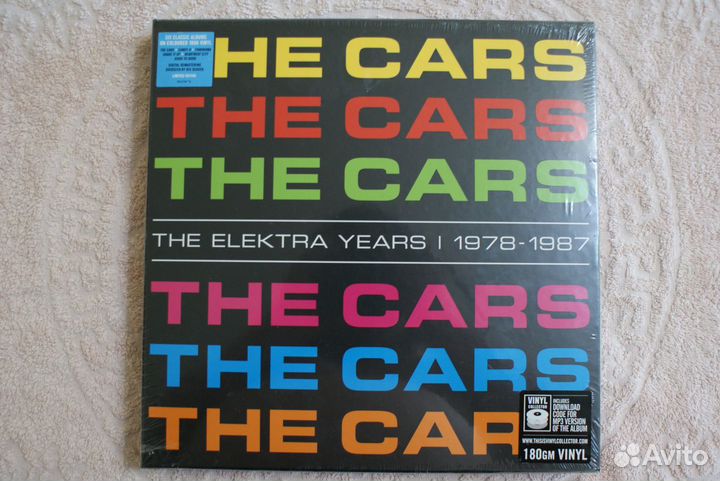 The Cars.6 LP Box.Запечатан.180GR.Сolor