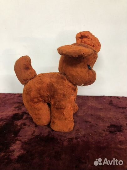 Плюшевая игрушка СССР Собачка